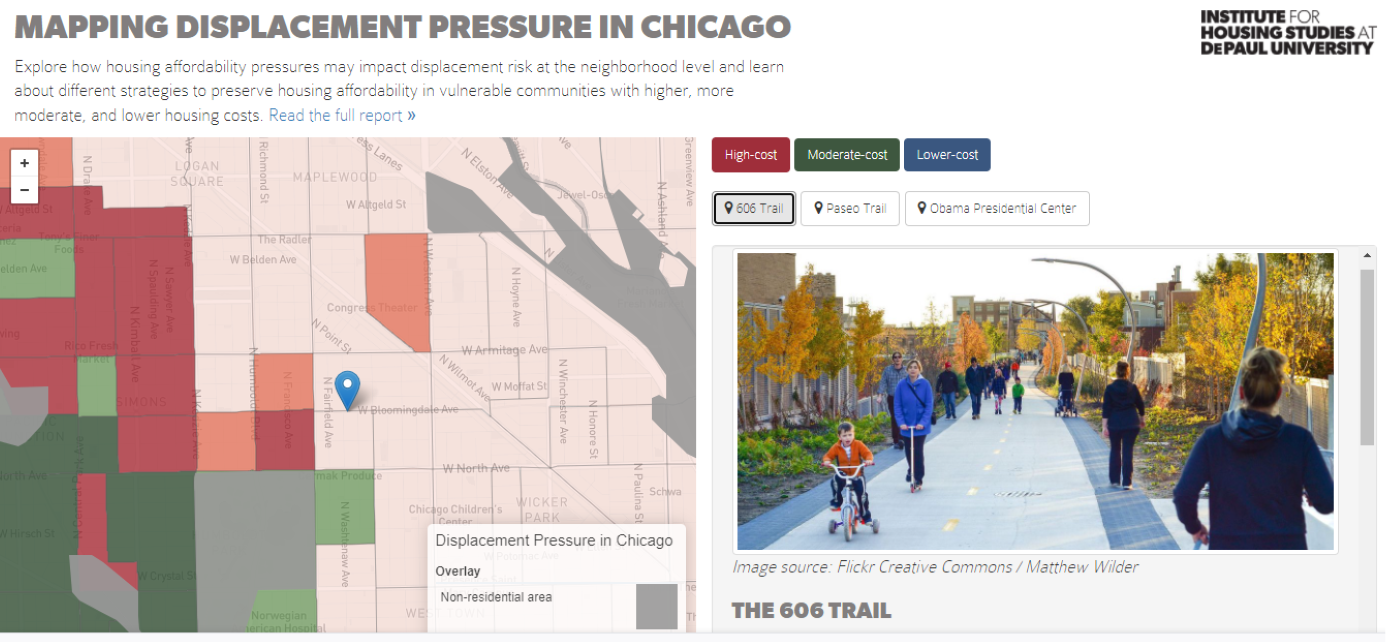 Mapping Displacement Pressure in Chicago, 2021